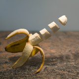 Die schwebende Banane