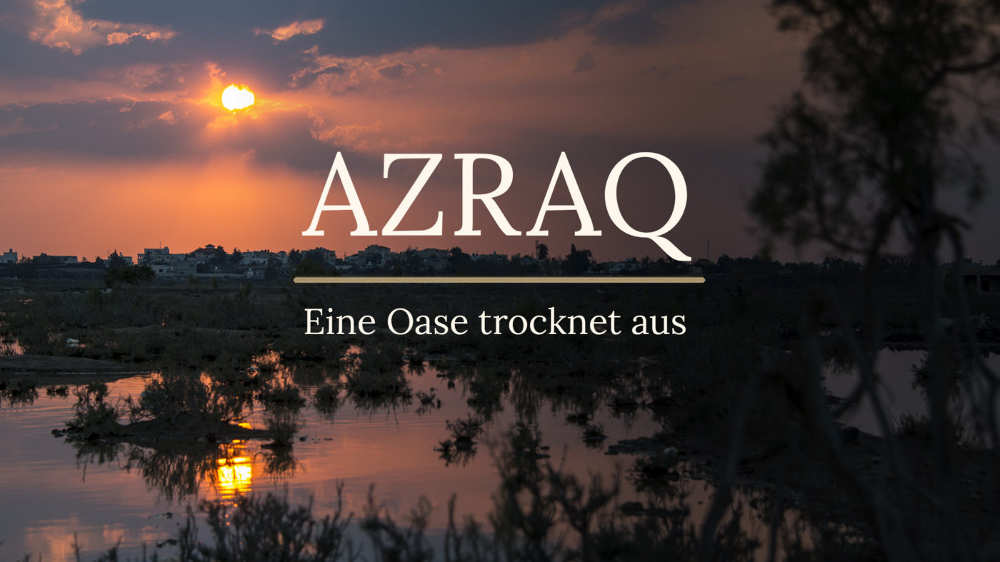 Web-Dokumentation "AZRAQ - Eine Oase trocknet aus"