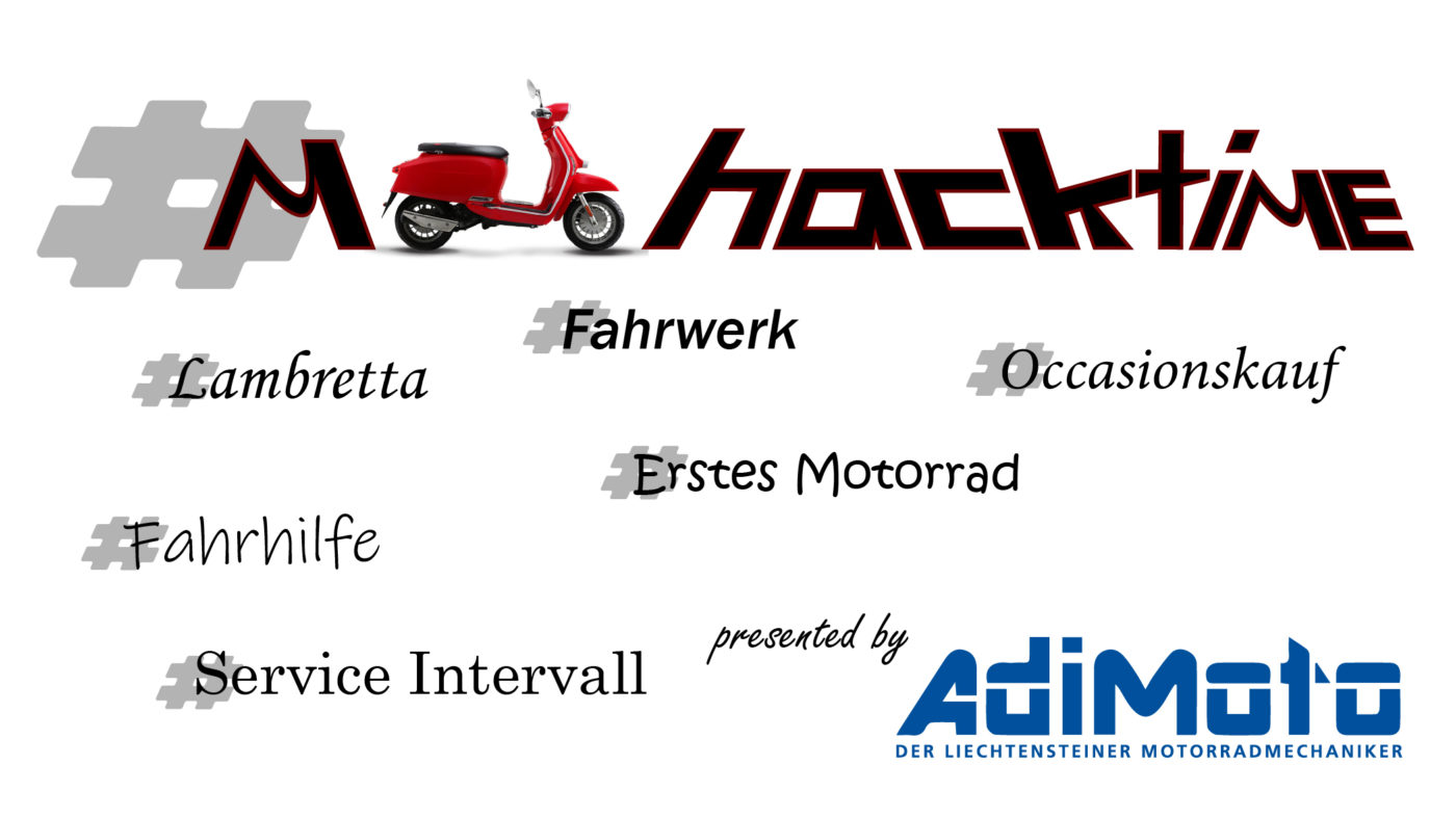 Motohacktime, Lambretta, Fahrhilfe, Fahrwerk, Occasioinskauf, Erstes Motorrad, Service Intervall